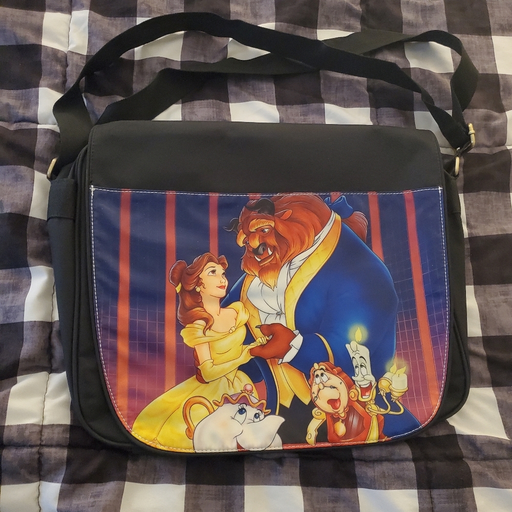 Beauty and the Beast messenger bag